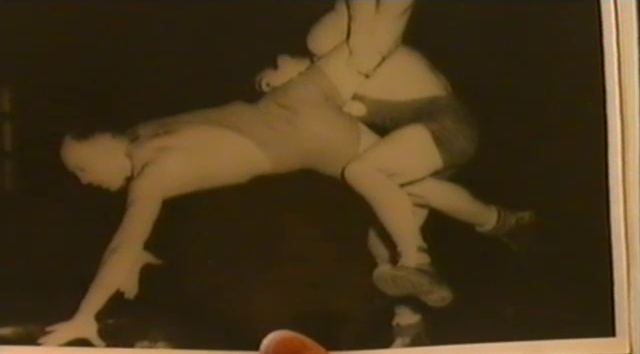 Un lutteur dans le désert