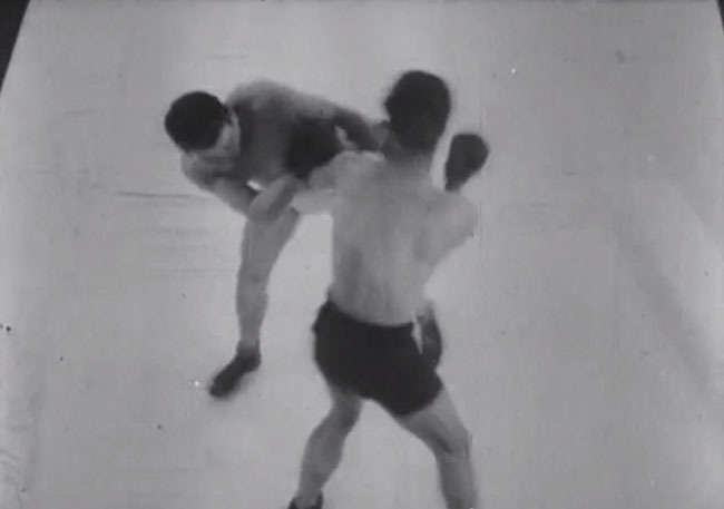 Combat de boxe